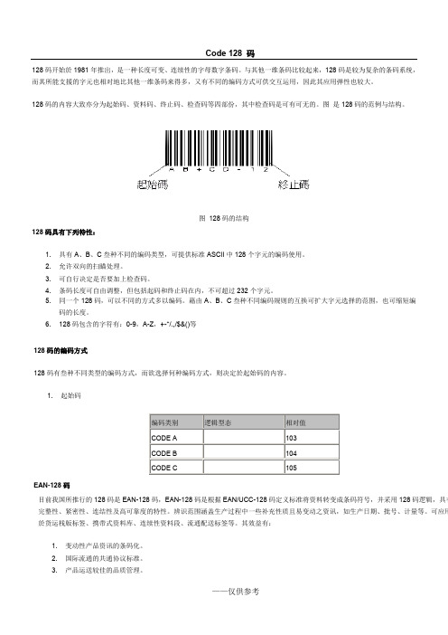 条形码Code128码