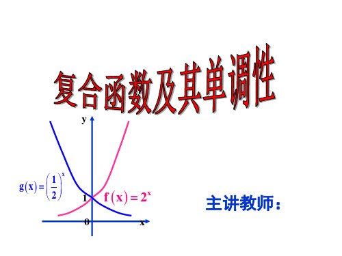 专题:复合函数的定义及其单调性