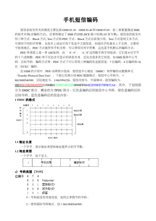 手机短信编码