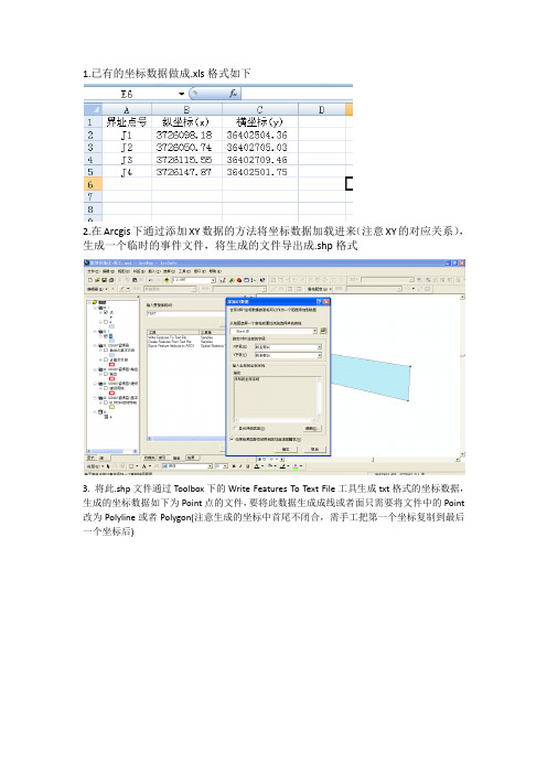 Arcgis9.3下点转线、面