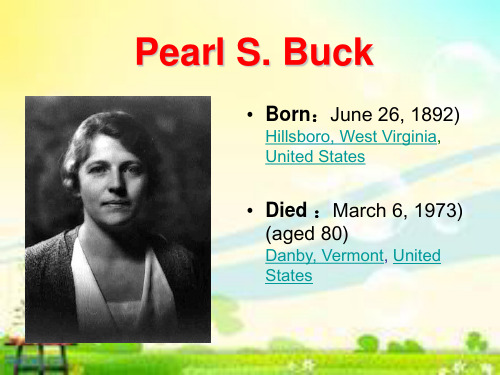 Pearl S. Buck