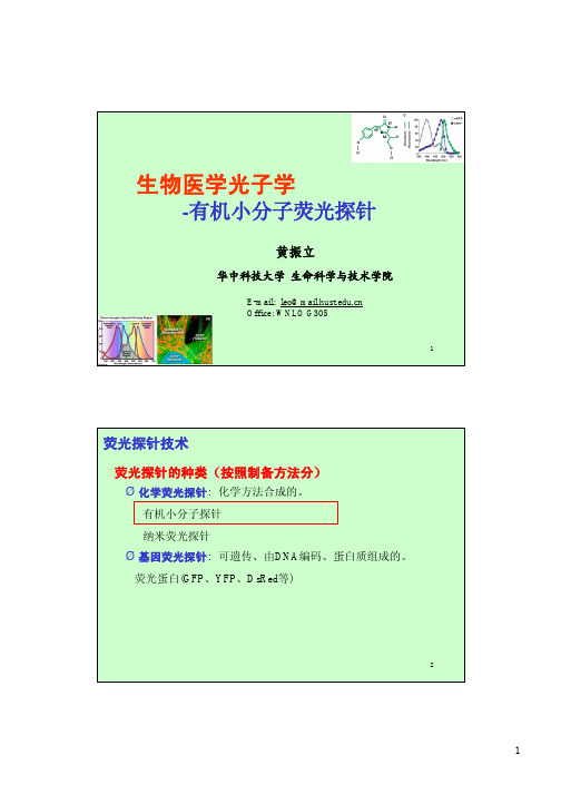 生物医学光子学_3-5_有机小分子荧光探针