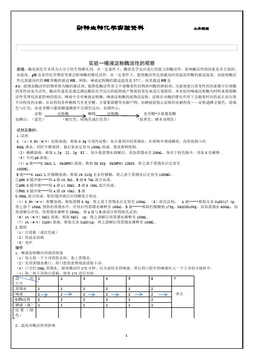 动物生物化学实验河南科技大学