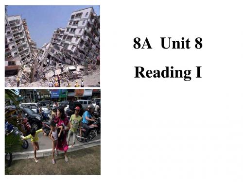 最新牛津译林版初二英语上册8A Unit 8 Reading one3课件