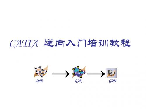 CATIA逆向实例教程材料