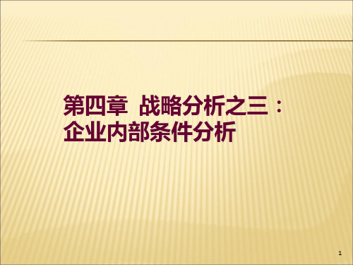 04企业内部资源与能力分析