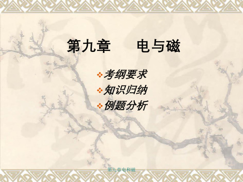 第九章电和磁