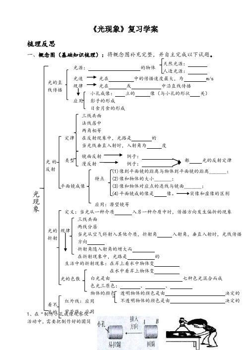 光现象复习学案