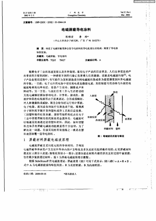 电磁屏蔽导电涂料