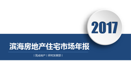 天津滨海新区房地产2017年报(完整版)