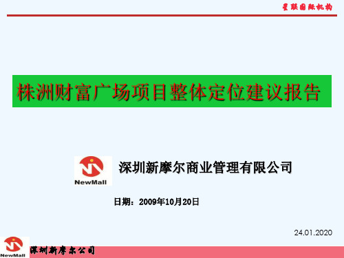 广场项目整体定位建议报告