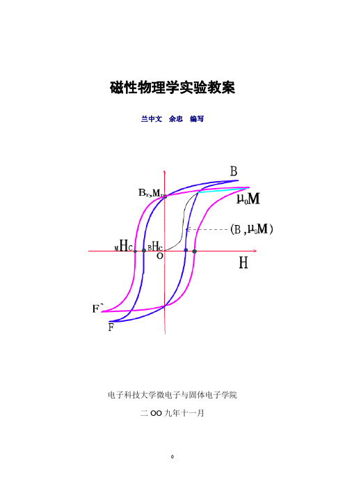 磁性物理实验