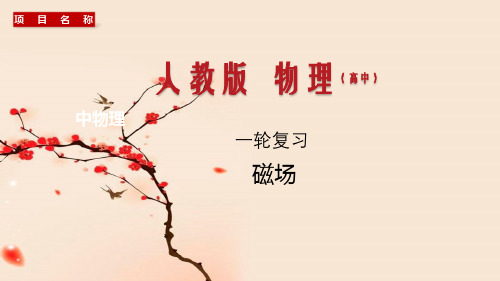 山师附中8 磁场3—2021高中物理一轮专题复习课件(共109张PPT)