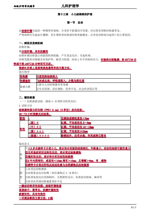 初级护师-儿科护理学讲义【全】 (12)