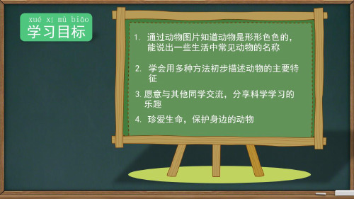 南京市苏教版小学科学一年级下册第四单元《动物与植物》全部课件(共3课时)