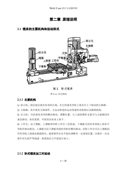 T6112的plc设计与电器控制