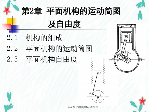 第2章平面机构运动简图