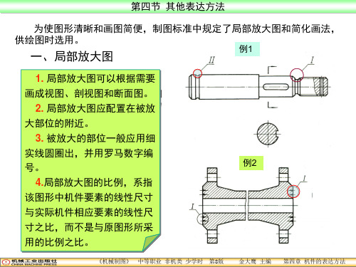 机械制图课件-第五章 第4节 其他表达方法