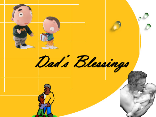 Dad's blessings