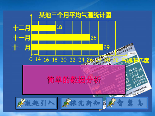 三级数学下册 简单的数据分析1课件 西师大(通用)