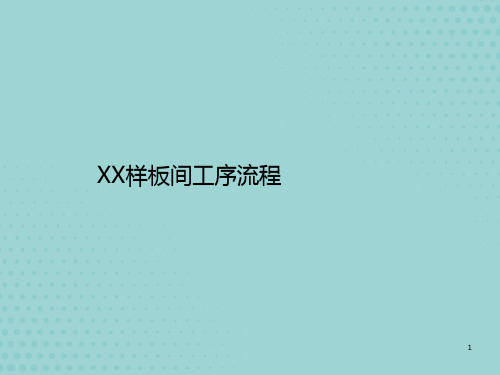 2022年酒店精装修样板间装修工序流程(优秀)