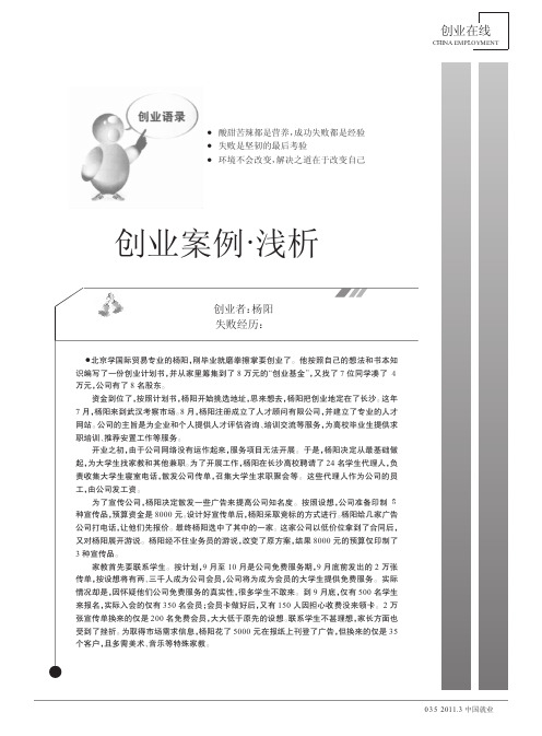 创业案例_浅析