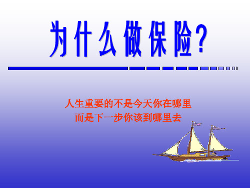 为什么做保险(PPT30页).ppt