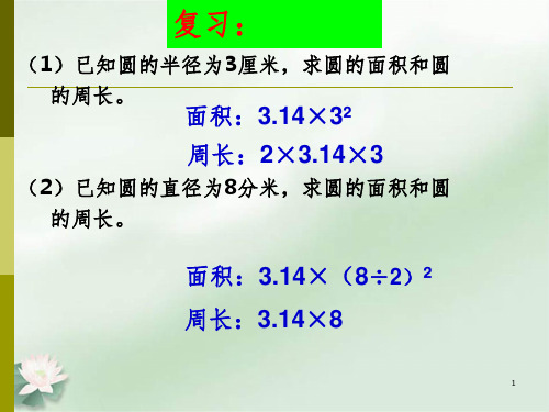 外圆内方、外方内圆面积的练习