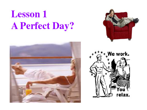 北师大版高中英语必修一Unit1《 Lesson1 A Perfect Day？》 课件 (共46张