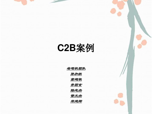 C2B案例