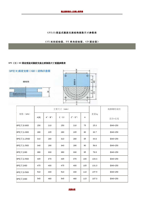 盆式橡胶支座施工方法