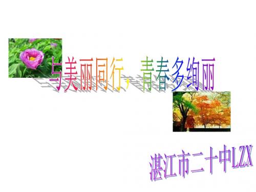 讲座：和美丽相约