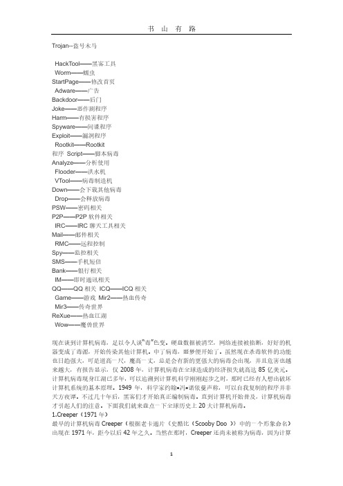 计算机病毒种类PDF.pdf