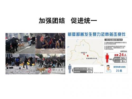【中考考点清单】2014年中考政治总复习课件加强团结 促进统一(3)