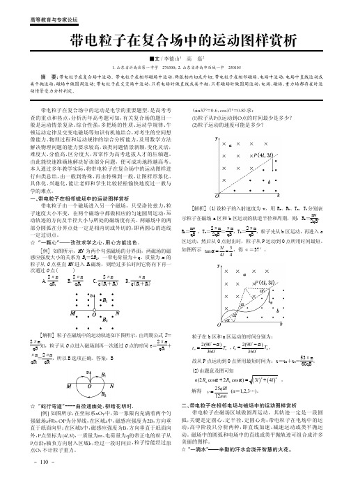 带电粒子在复合场中的运动图样赏析 