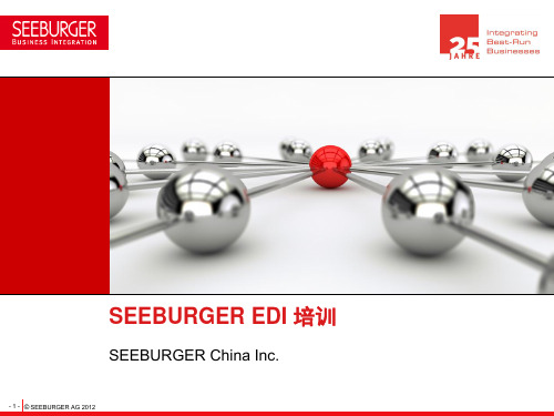 SEEBURGER通用EDI培训教学教案