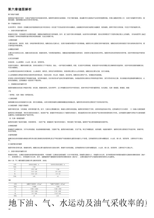 第六章储层解析