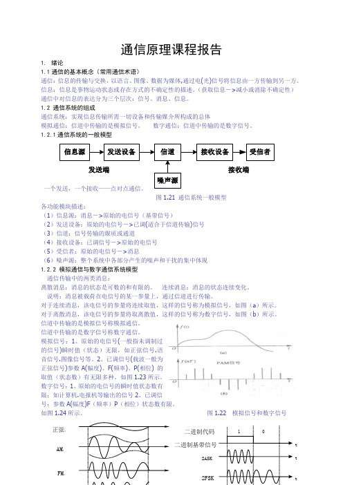 通信原理读书笔记