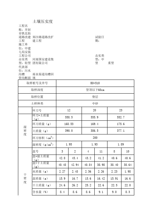 中砂 压实度