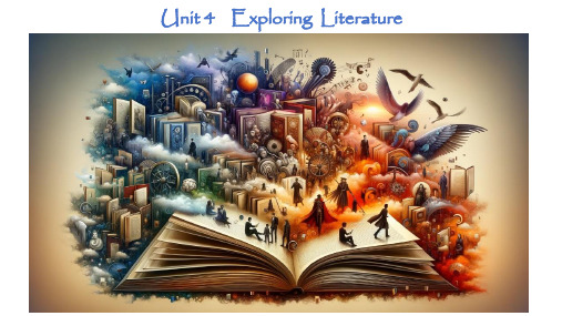 Unit 4 Exploring Literature牛津译林版(2020)高中英语必修第二册