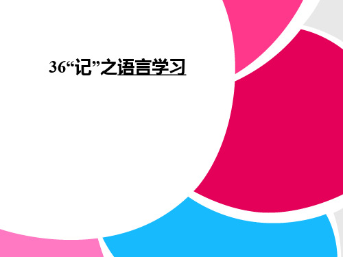 2019年最新-2019高三英语二轮复习主题36“记”:语言学习-精选文档