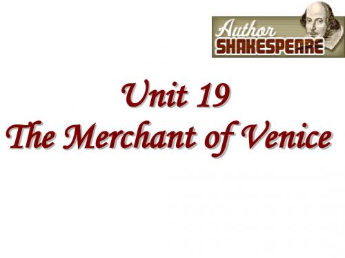 高二英语The-Merchant-of-Venice-1