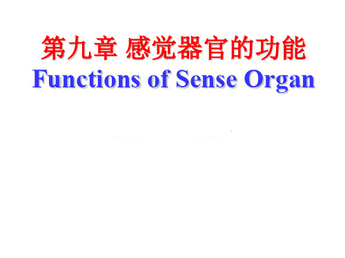 09-感官-诊断学
