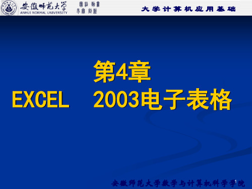 第四章excel