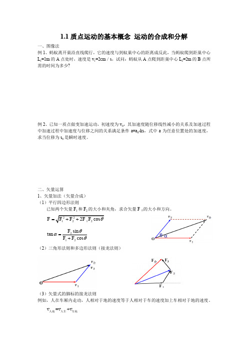 江苏省南京师范大学附属中学高中物理竞赛讲义教程全集