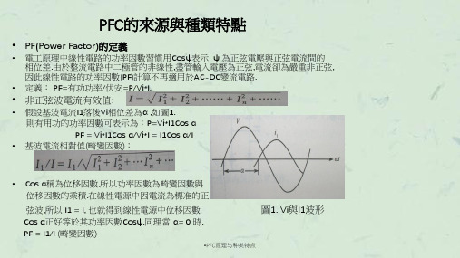 PFC原理与种类特点课件