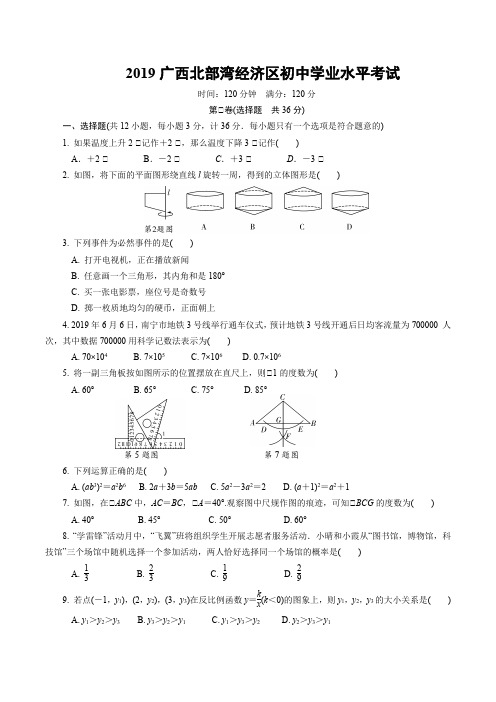 2019广西北部湾