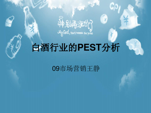 五粮液集团PEST分析汇总