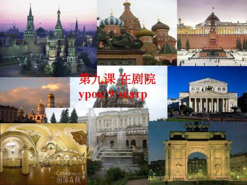 新视线俄语语言文化多媒体教程第九课课件