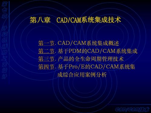 第八章_CADCAM系统集成技术